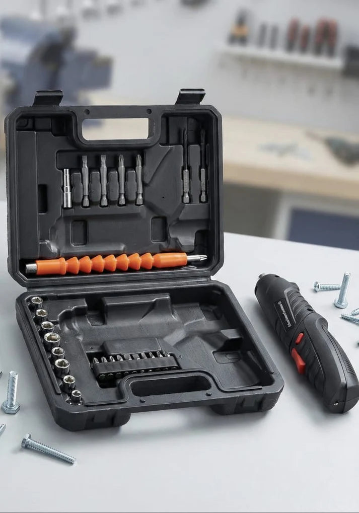 Rechargeable Cordless Screwdriver Kit