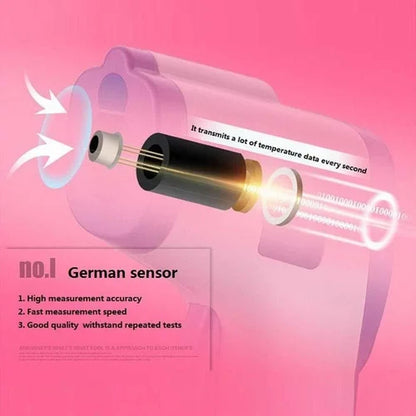 MCP YI-400 Infrared Forehead Thermometer Gun 3 Color Indicator