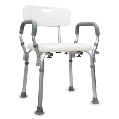 MCP Shower Chair For Seniors With Removable Back And Adjustable Legs