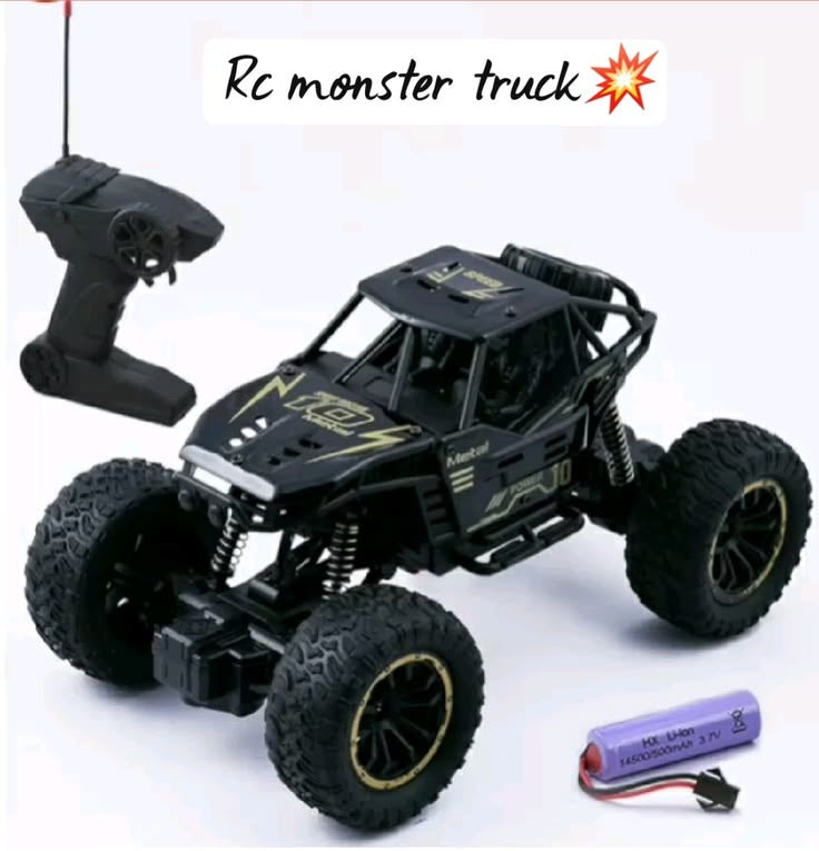High Speed Monster Rock Car Leader Climbing RC Rechargeable Car with Remote Control
