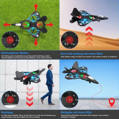 X33 Fighter Aircraft Drone – Remote Control Quadcopter