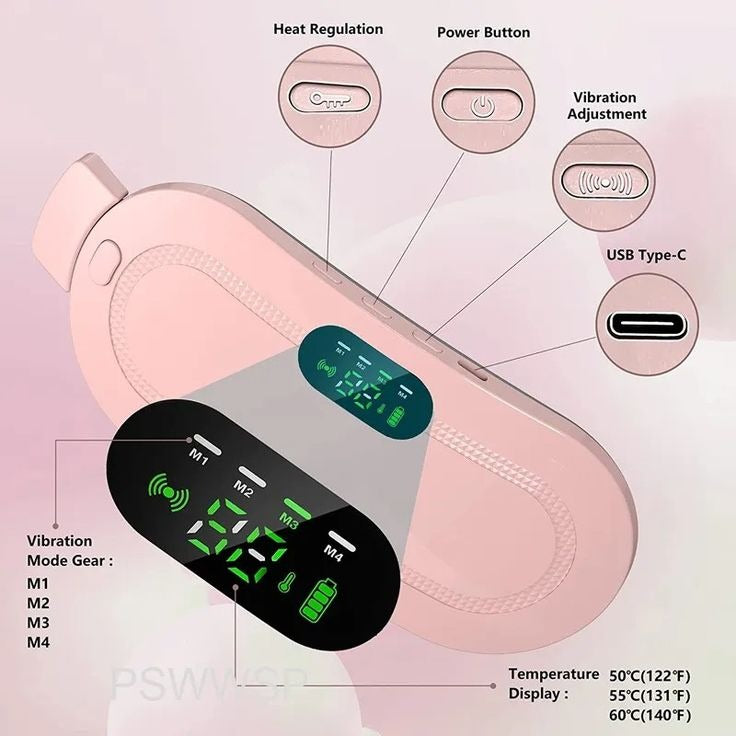 Menstrual Heating Device – Rechargeable Period Pain Relief Machine