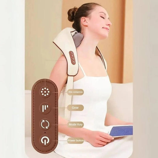Shoulder and neck massager