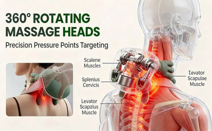 houlder &amp; Neck Massager – PorStable Relaxation Device