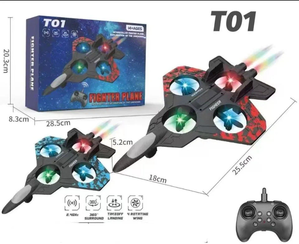 X33 Fighter Aircraft Drone – Remote Control Quadcopter