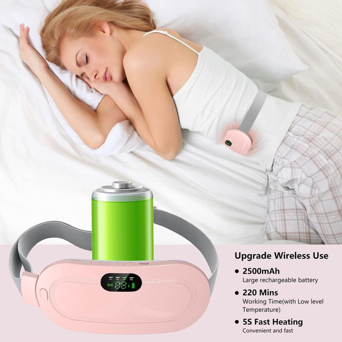 Menstrual Heating Device – Rechargeable Period Pain Relief Machine