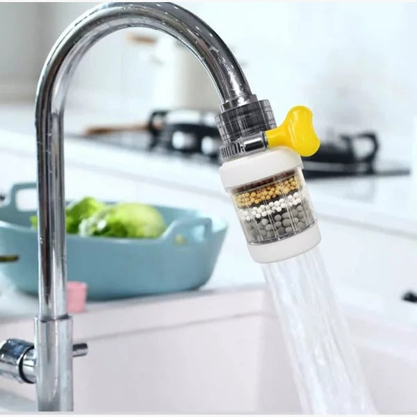 3 Layer Water Filter Faucet Tap And Purifier Splash-Proof For Kitchen, Bathroom